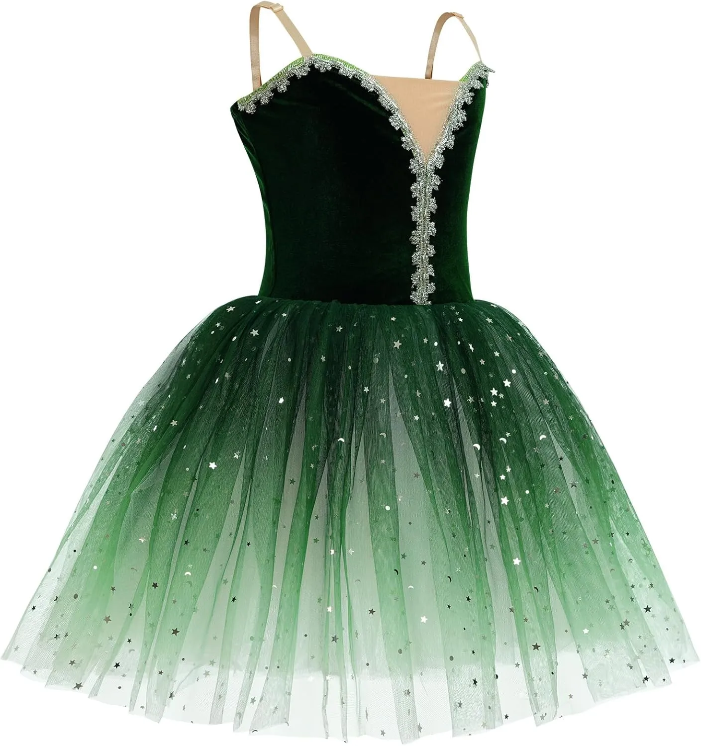Ballerina Costume Toddler Dance Leotard Ballet Dress Camisole Bodysuit Maxi Tulle Tutu Dance Costume Kid Dancewear