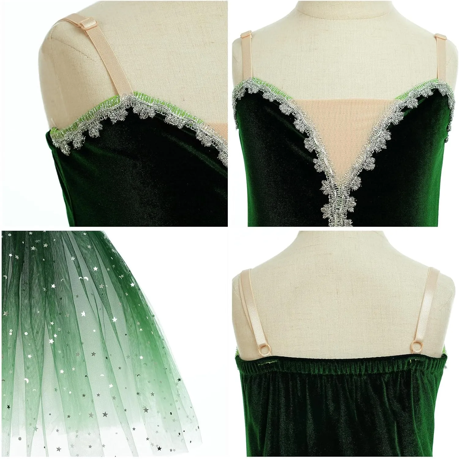 Ballerina Costume Toddler Dance Leotard Ballet Dress Camisole Bodysuit Maxi Tulle Tutu Dance Costume Kid Dancewear