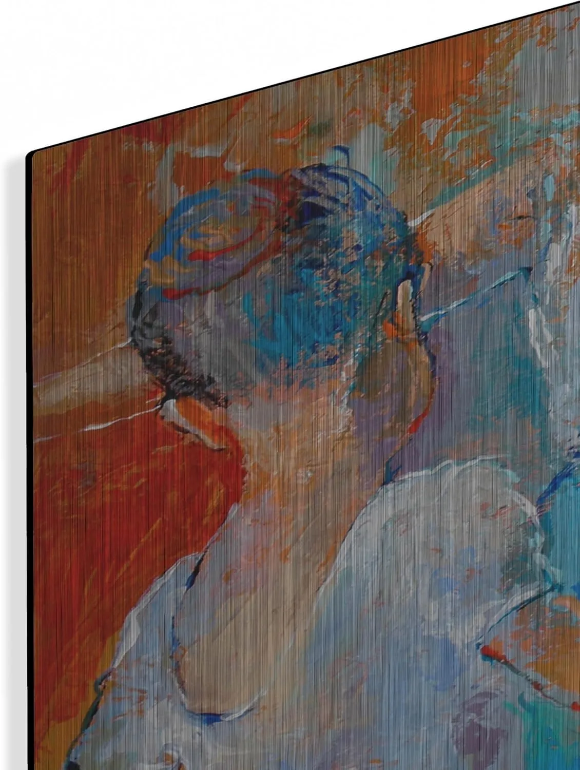 'Ballet Class' by Richard Wallich, Metal Wall Art, 24"x16"