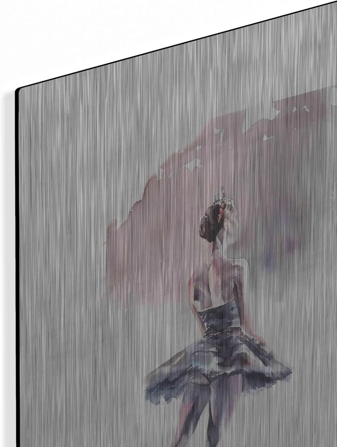 'Ballet I White Border' by Alan Majchrowicz, Metal Wall Art, 16"x24"