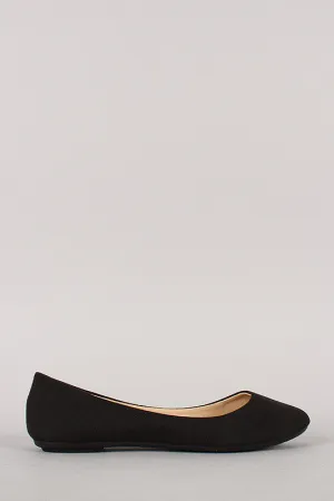 Ballet Round Suede Unique selection Toe Easy to install Flat