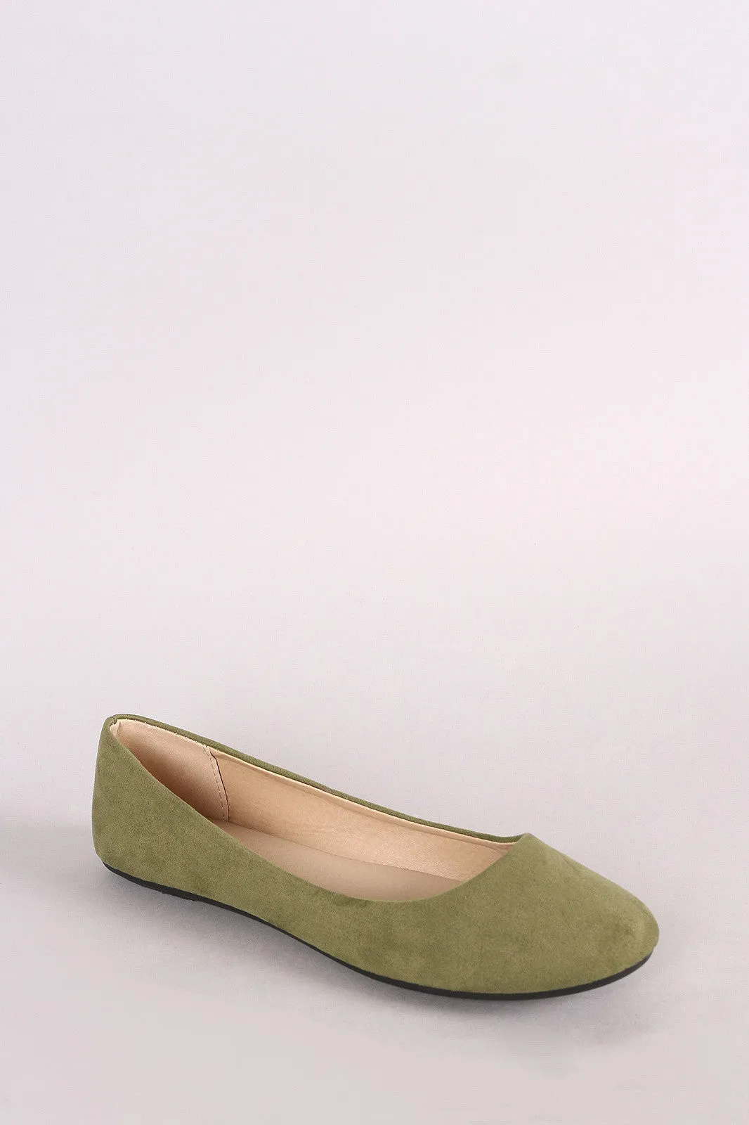 Ballet Round Suede Unique selection Toe Easy to install Flat