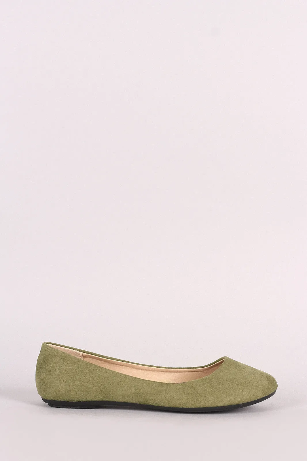 Ballet Round Suede Unique selection Toe Easy to install Flat