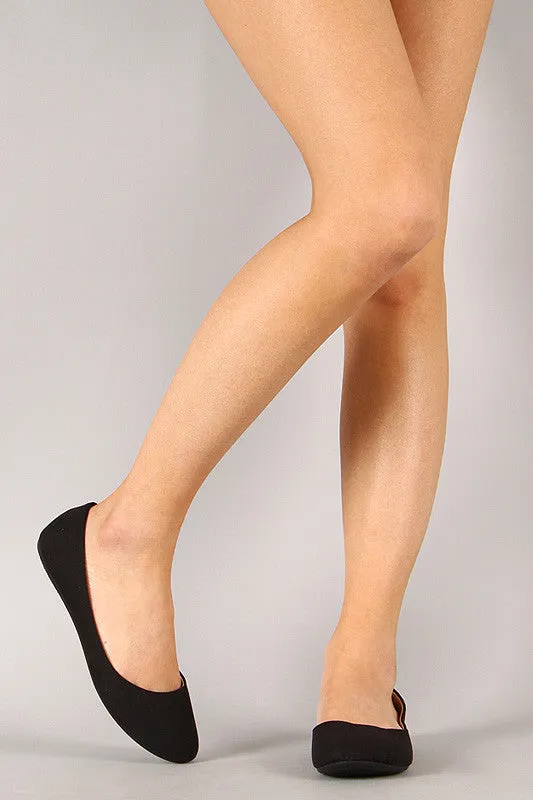 Ballet Round Suede Unique selection Toe Easy to install Flat