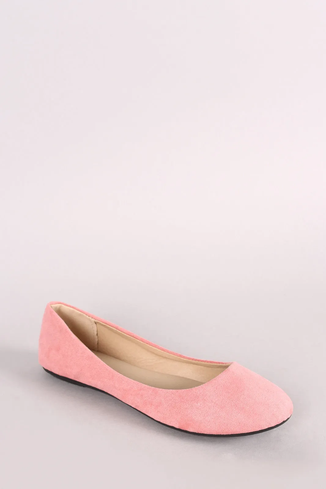 Ballet Round Suede Unique selection Toe Easy to install Flat