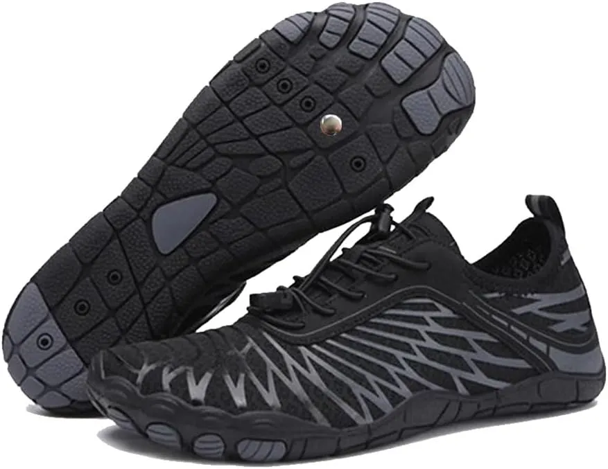 Barefoot Shoes Women Men, Hike Waterproof Trail Running Healthy & Non-Slip Outdoor Breathable Wide Shoes