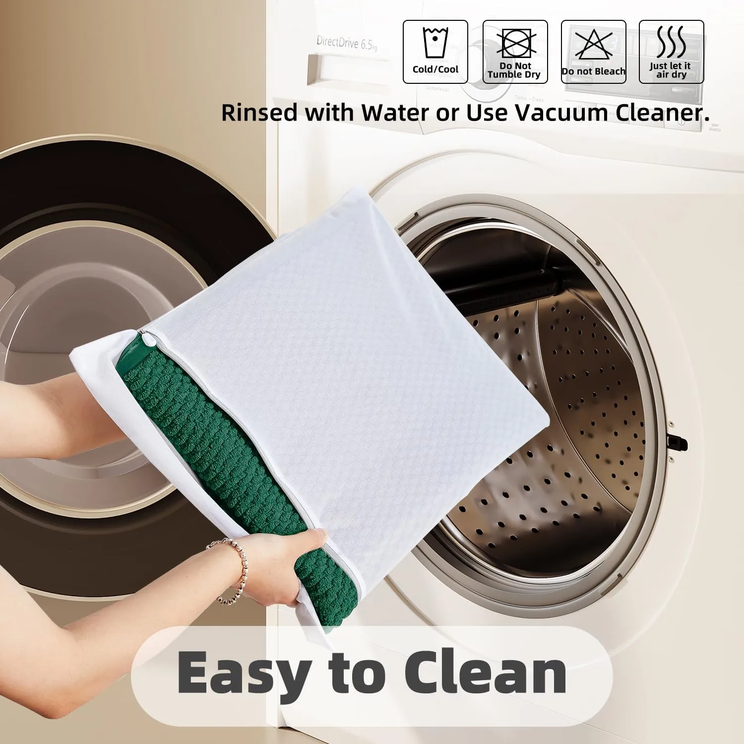 Bathroom Rugs Non Slip Washable, Super Absorbent Thin Bath Mat Small Quick Dry Low Pile Bathroom Rug, Dark Green 16"x24"