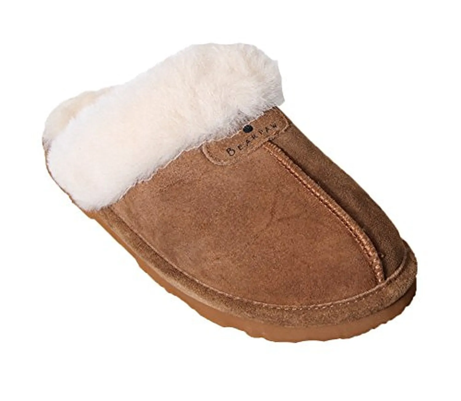 BEARPAW WOMEN'S LOKI MULE, HICKORY SLIPPERS SHOES