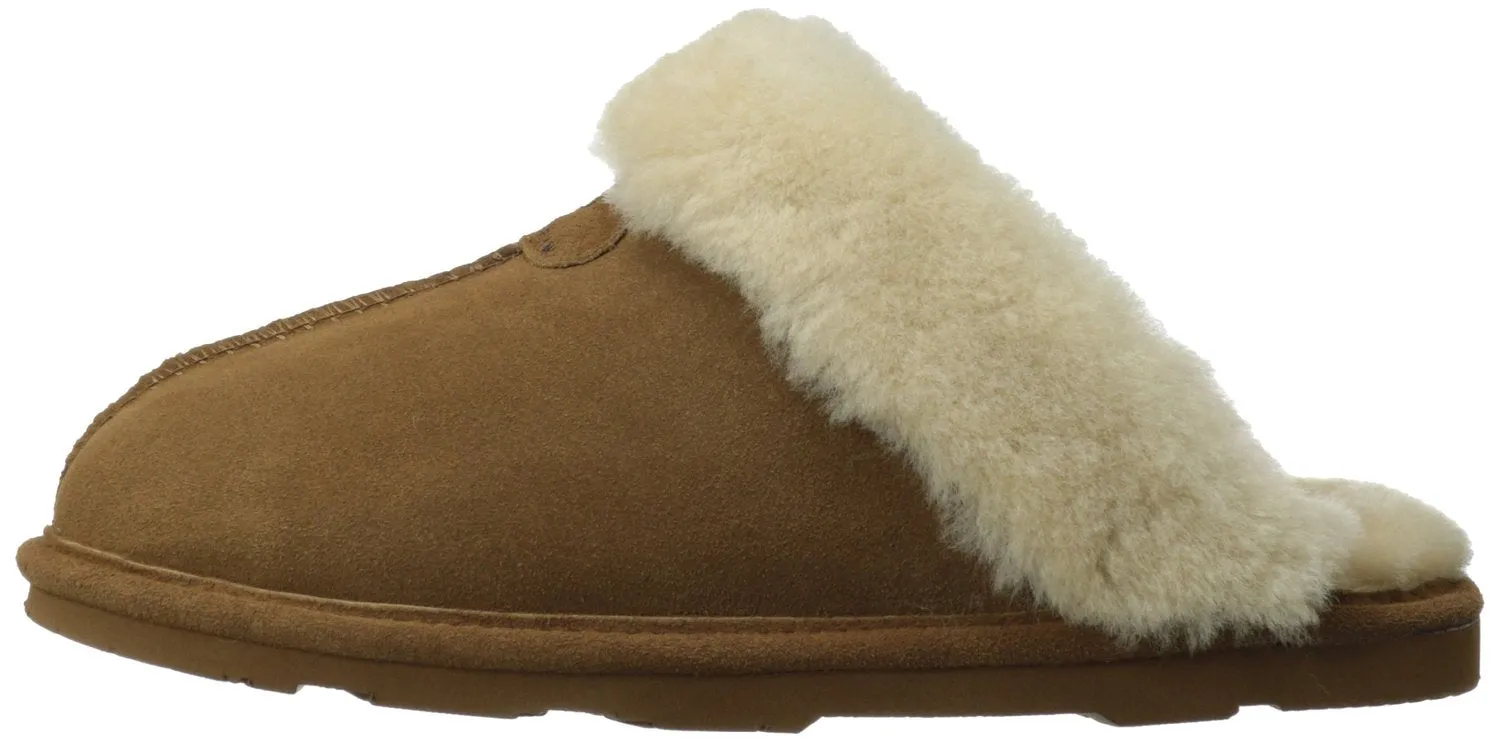 BEARPAW WOMEN'S LOKI MULE, HICKORY SLIPPERS SHOES