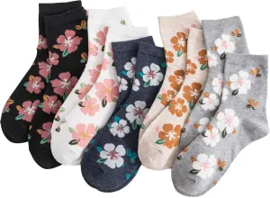 Benefeet Sox Cute Crew Socks Women Girls Fun Novelty Patterned Cotton Casual Socks Athletic High Ankle Sock