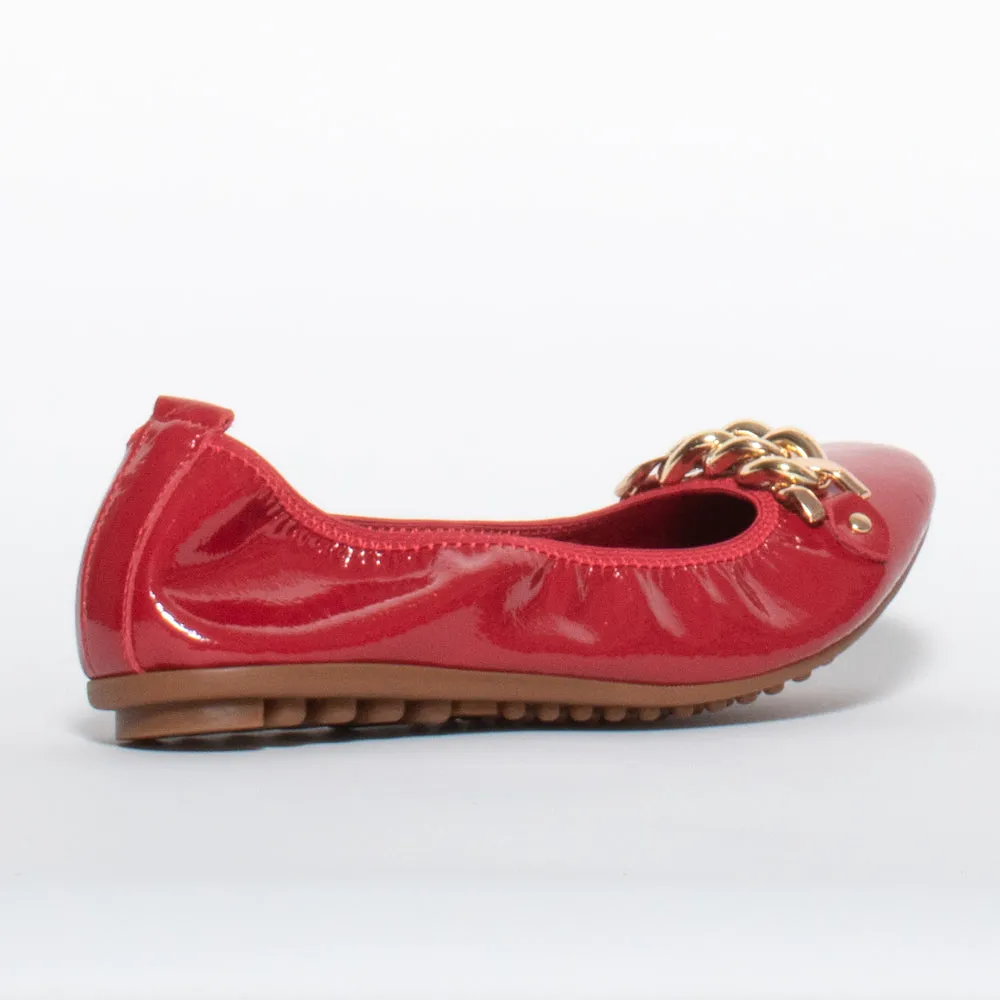 Berle Dark Red Patent