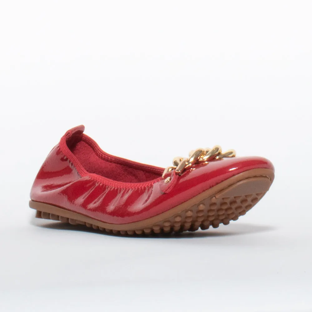 Berle Dark Red Patent