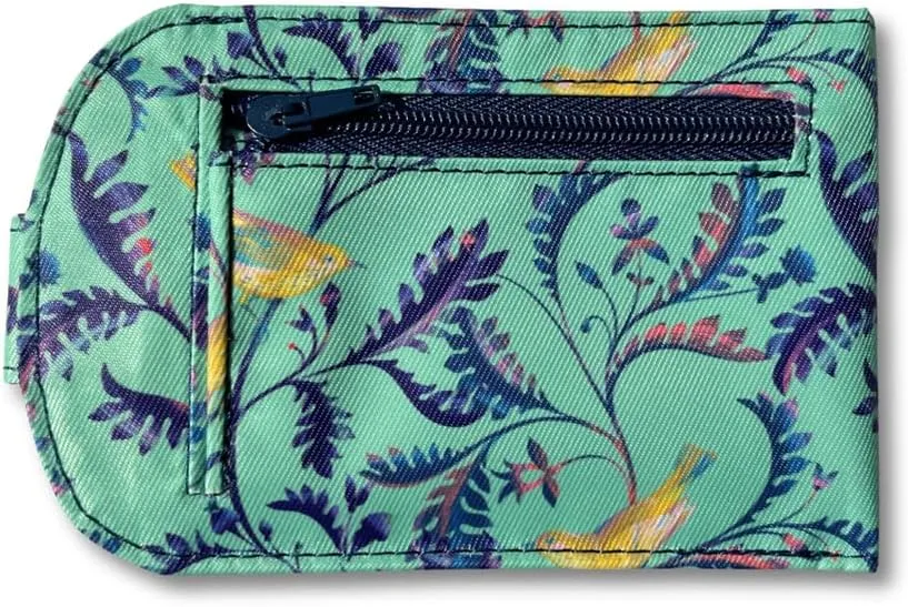 Big Skinny Women's Taxicat Bi-Fold Slim Wallet, Holds Up to 25 Cards