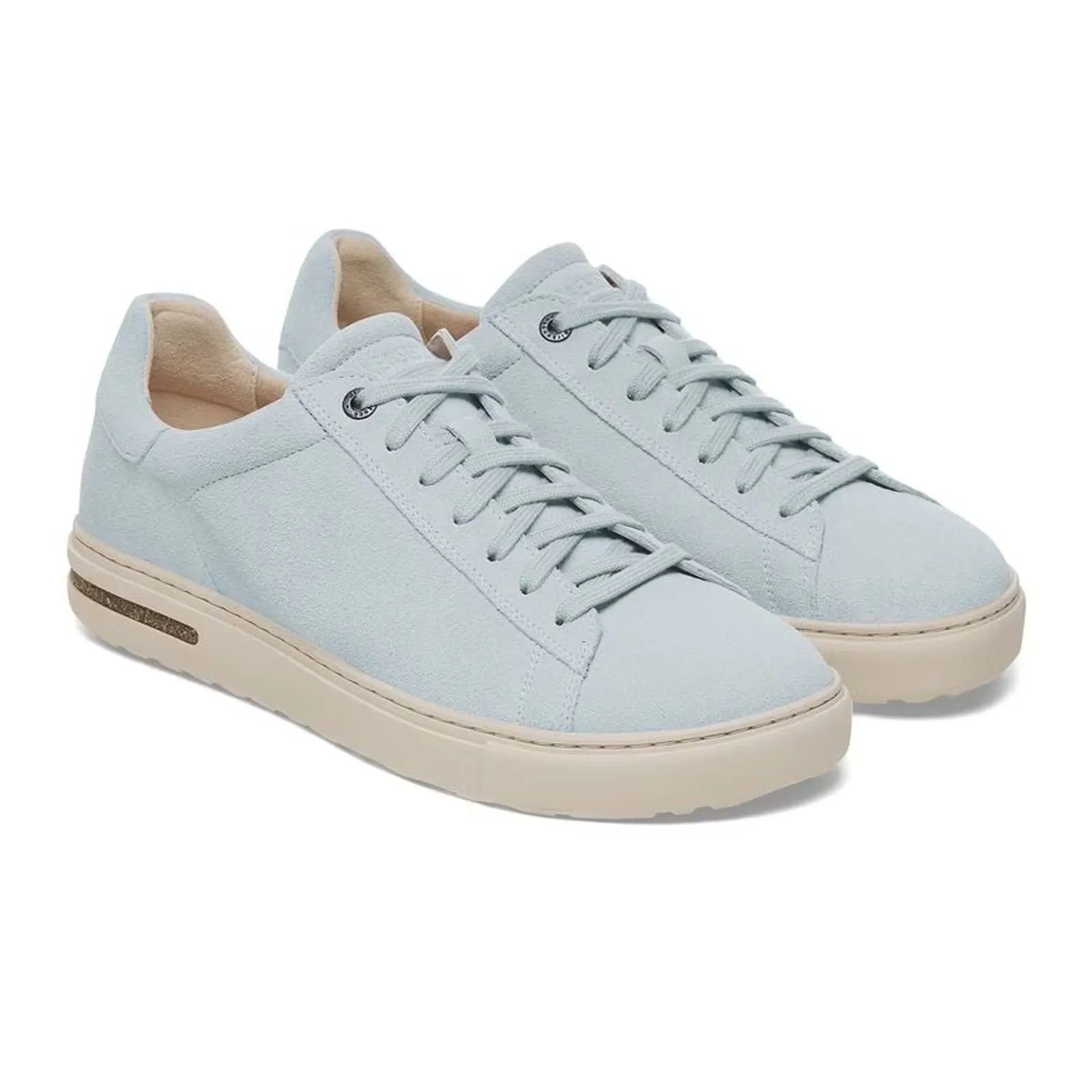Birkenstock Bend Narrow Sneaker (Women) - Baby Blue Suede