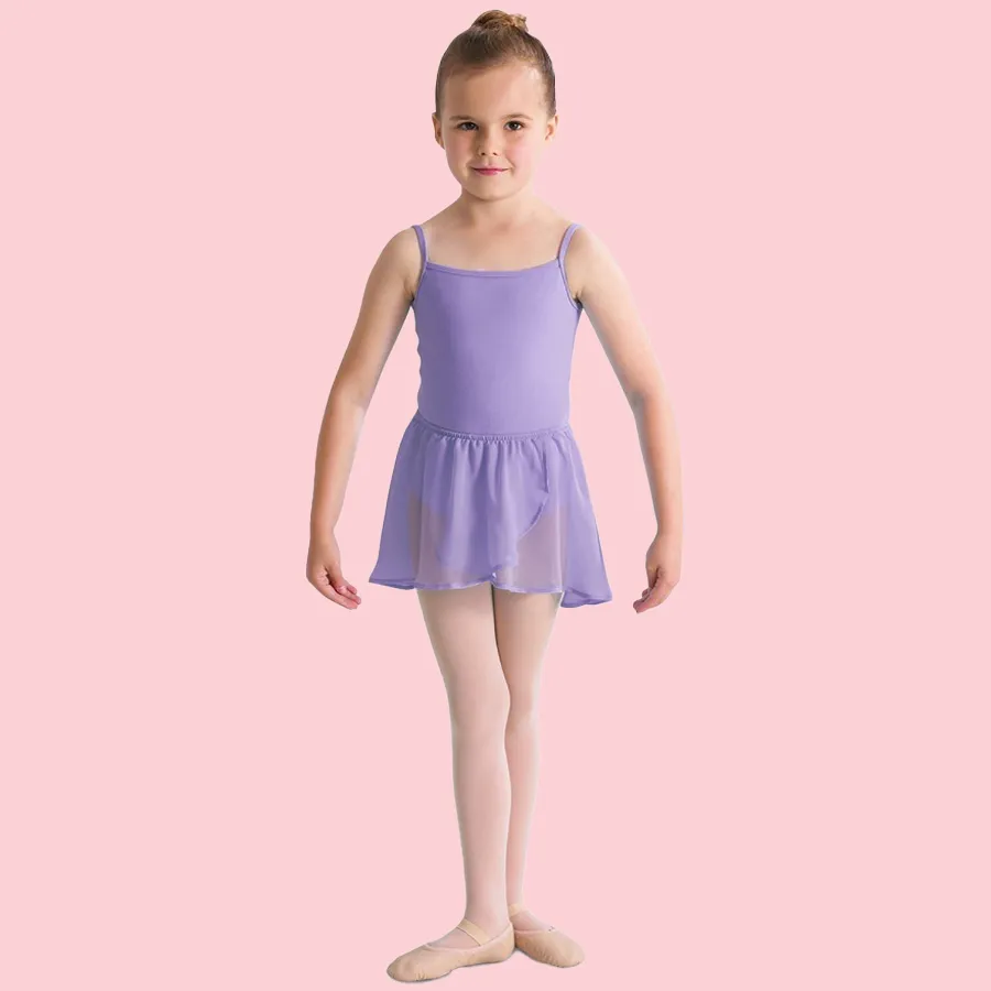 BLOCH BARRE CROSS OVER GREY BALLET SKIRT