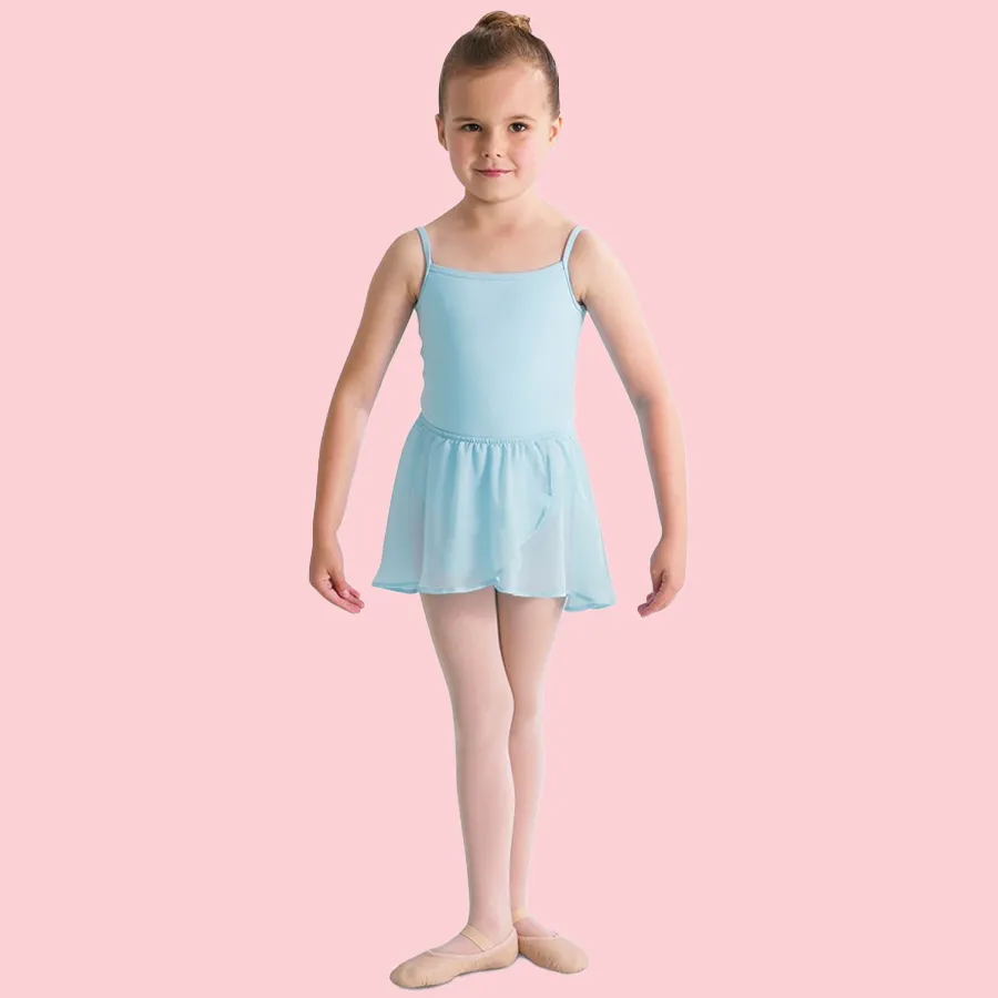 BLOCH BARRE CROSS OVER GREY BALLET SKIRT