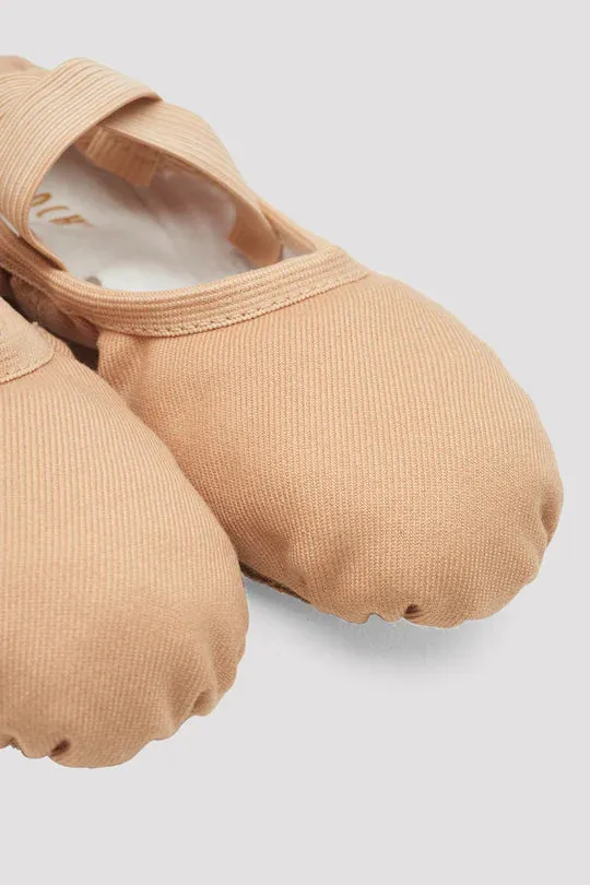 Bloch S0284L Performa Canvas Split-Sole Adult Ballet Shoe - Sand