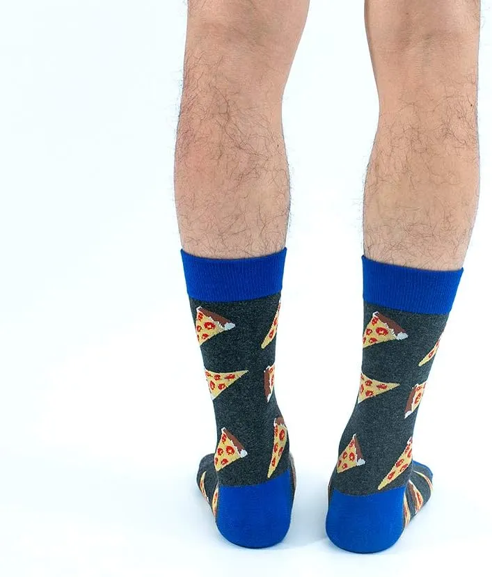 BONANGEL Fun Socks, Cool Cute Food Graphic Animal Novelty Crazy Funny Crew Dress Socks for Men