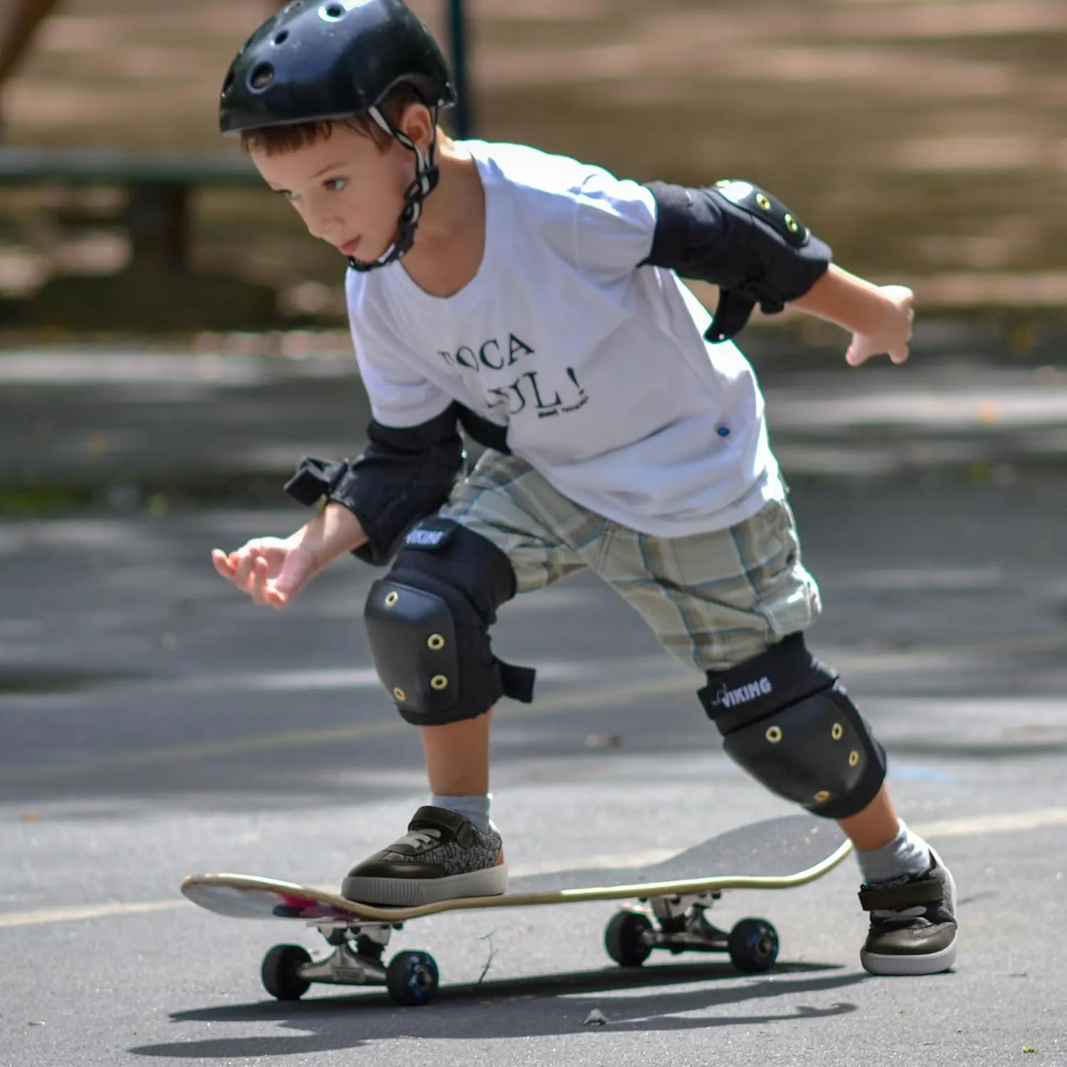 Boys Sneaker Fashion Lace Up Lightweight Fashion Sneakers Breathable Color Block Hook and Loop Little/Big Kids Shoes