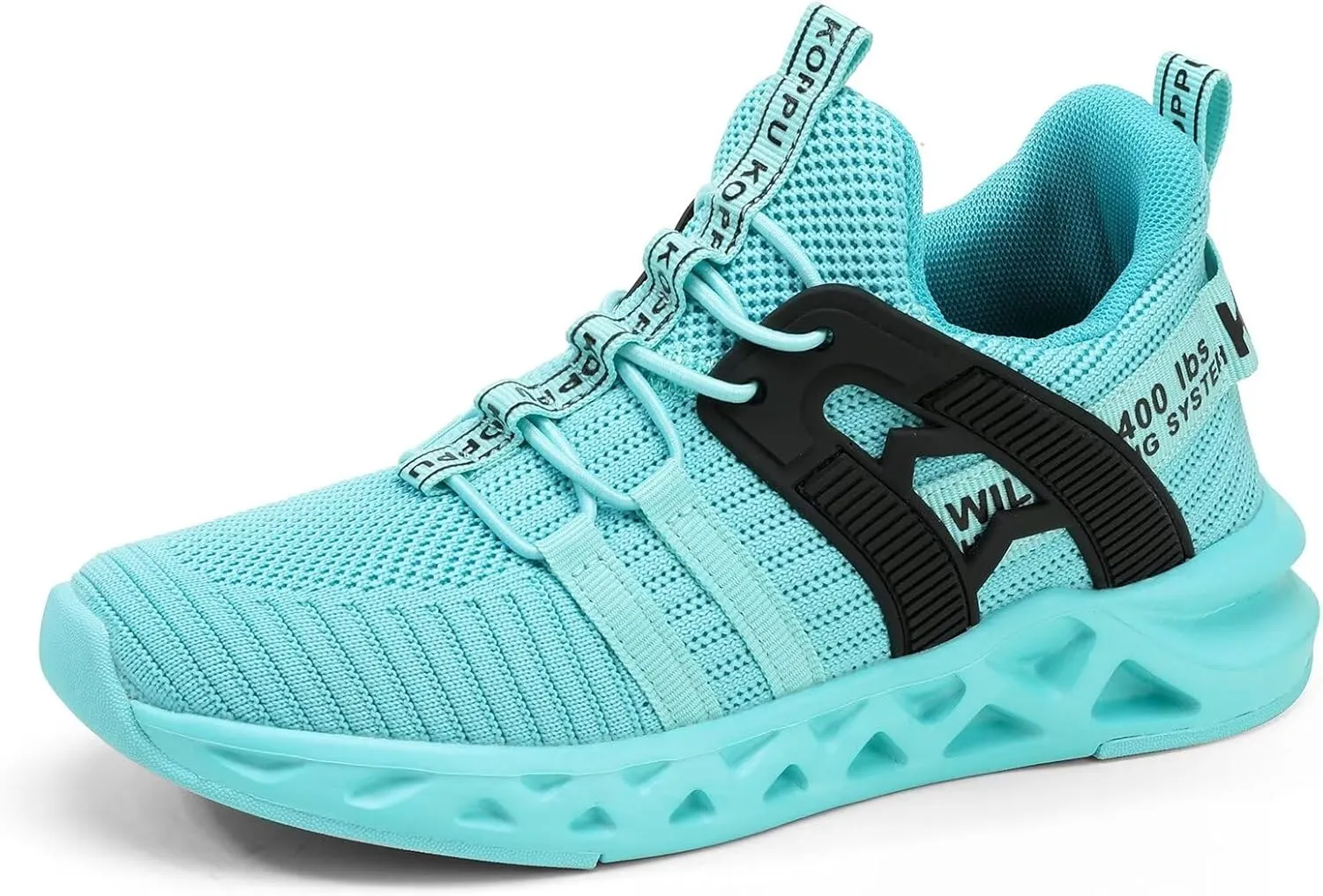 Boys Tennis Shoes Girls Kids Slip on Sneakers Lightweight Running Shoes for Athletic Walking