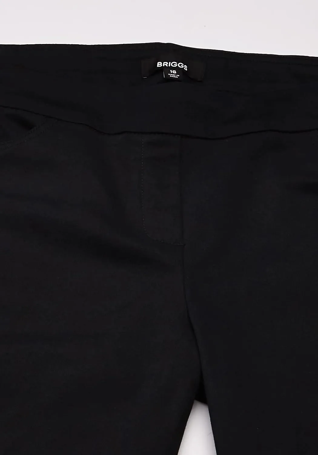 Briggs New York Women's Cotton Super Stretch Pull-on Pant