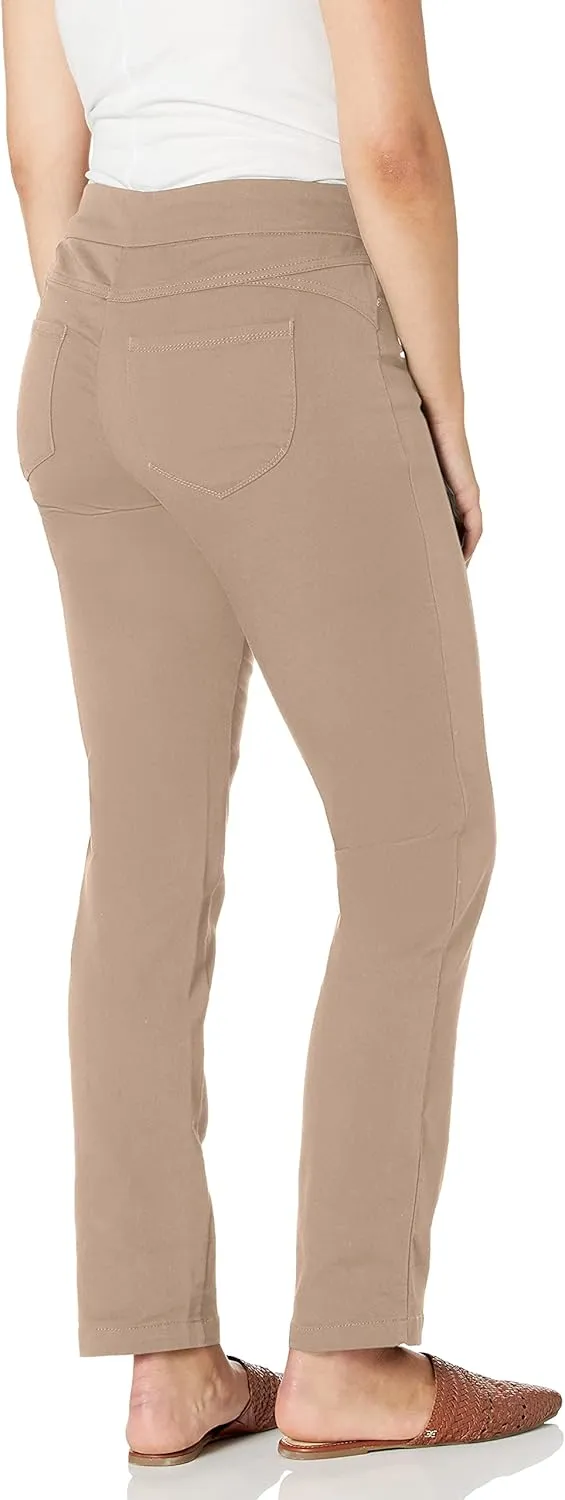 Briggs New York Women's Cotton Super Stretch Pull-on Pant