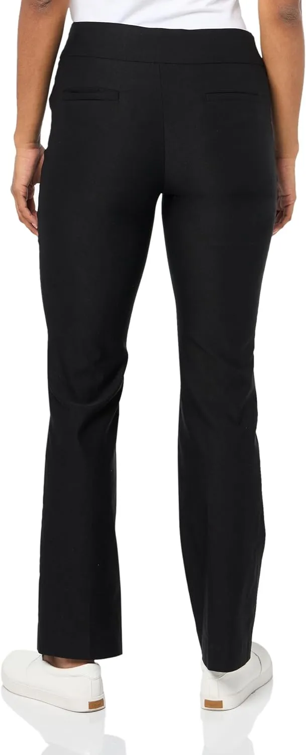 Briggs New York Women's Pull on Bootcut Magic Pant