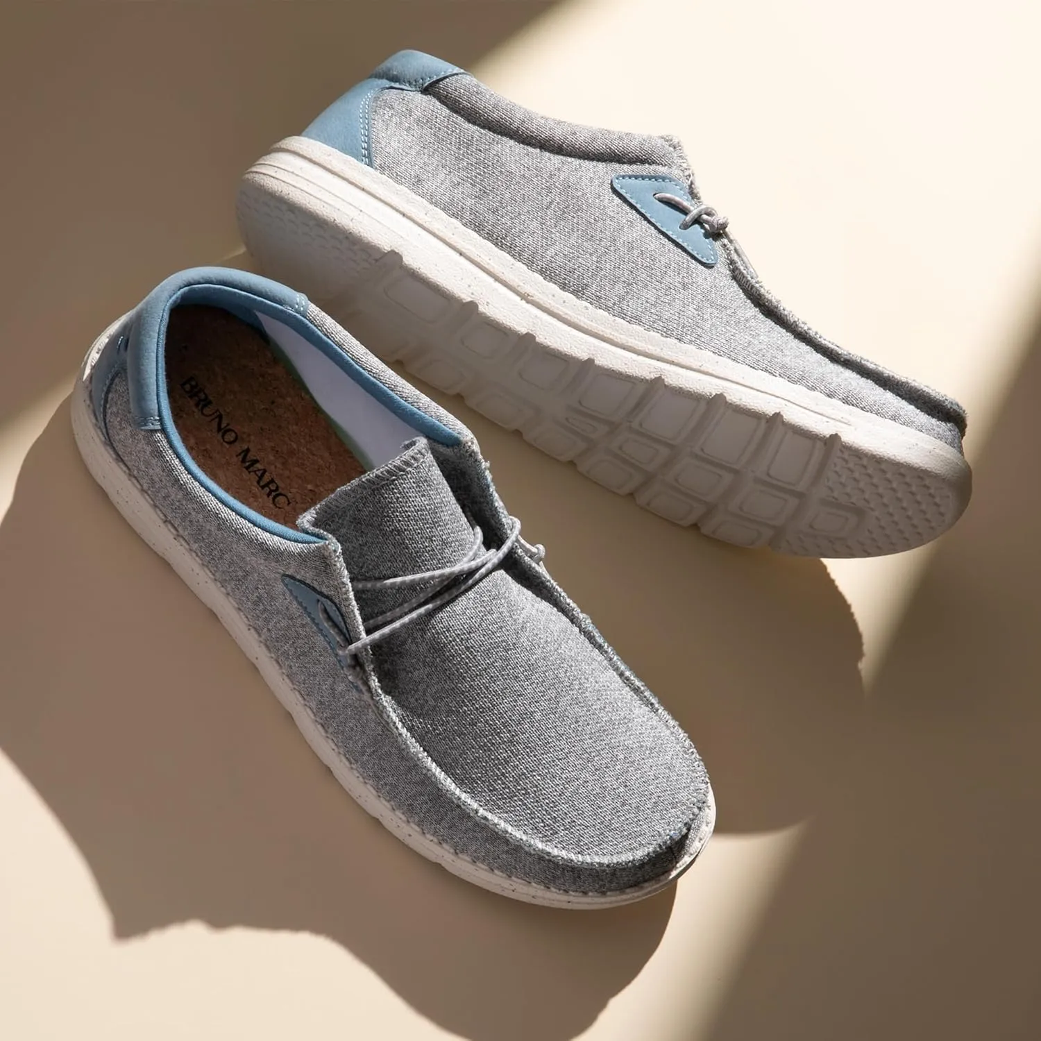 Bruno Marc Men's Casual Slip-on Loafers Stretch Shoes 1.0