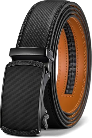 BULLIANT Men's Belt,Slide Ratchet Belt For Gift Men Dress Pant Shirt Oxfords,Trim To Fit