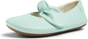 Camper Kids Girls Fashion Ballet Flat, Blue 013, 1 Little Kid