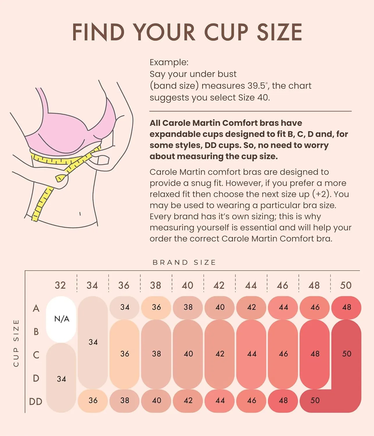 Carole Martin Slip-On Wireless Comfort Sleep Bra for Women