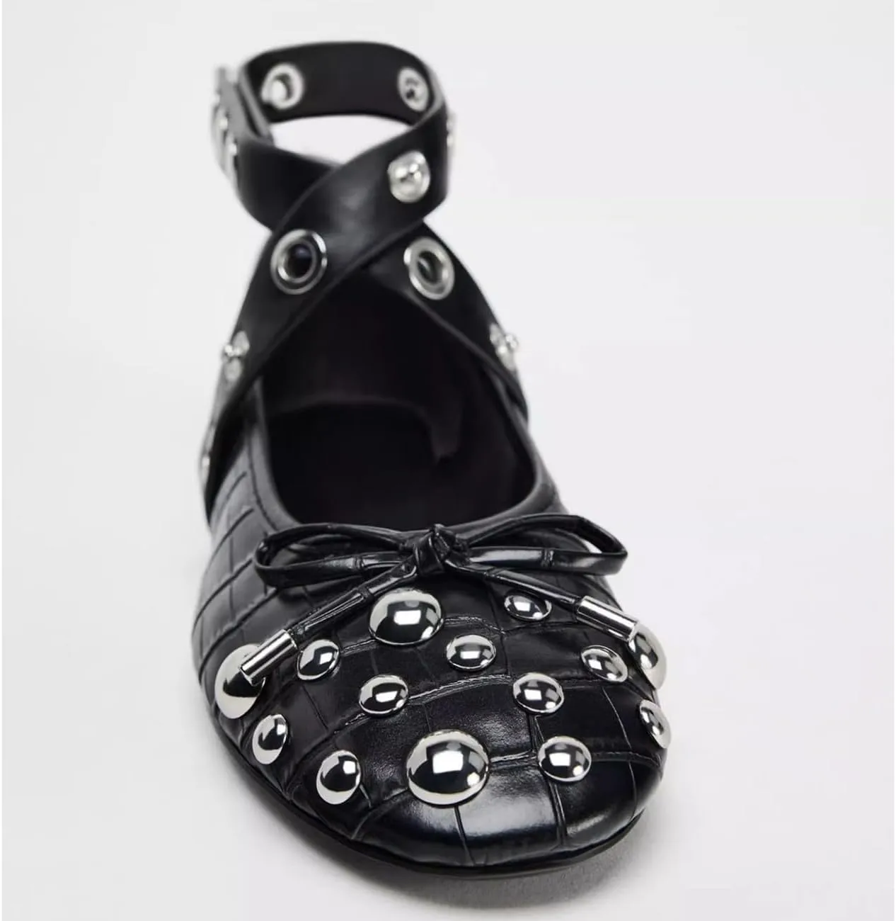 Casual Ankle Strap Ballet Flats for Women Buckle Strap