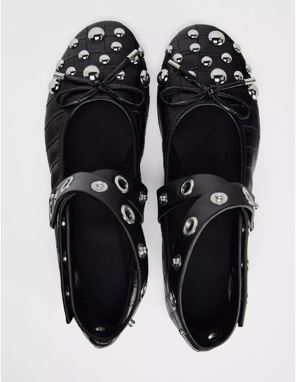 Casual Ankle Strap Ballet Flats for Women Buckle Strap