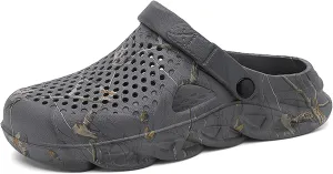 CERYTHRINA Men Garden Clogs Shoes Slippers: Lightweight Casual - Slip On Sandals for Outdoor Summer Beach Walking