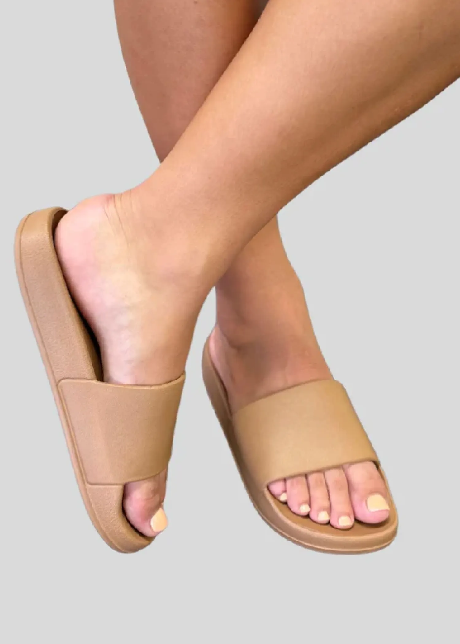 CHERRY SLIDE - TAN