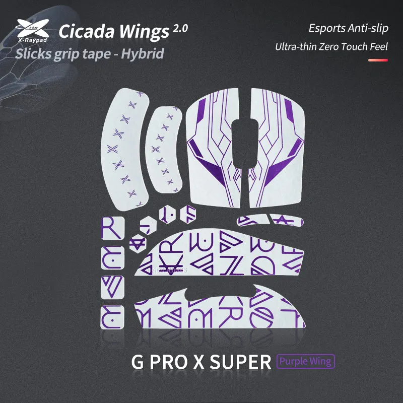 Cicada Wings 2.0 Grips - Logitech G Pro X Superlight / Superlight 2
