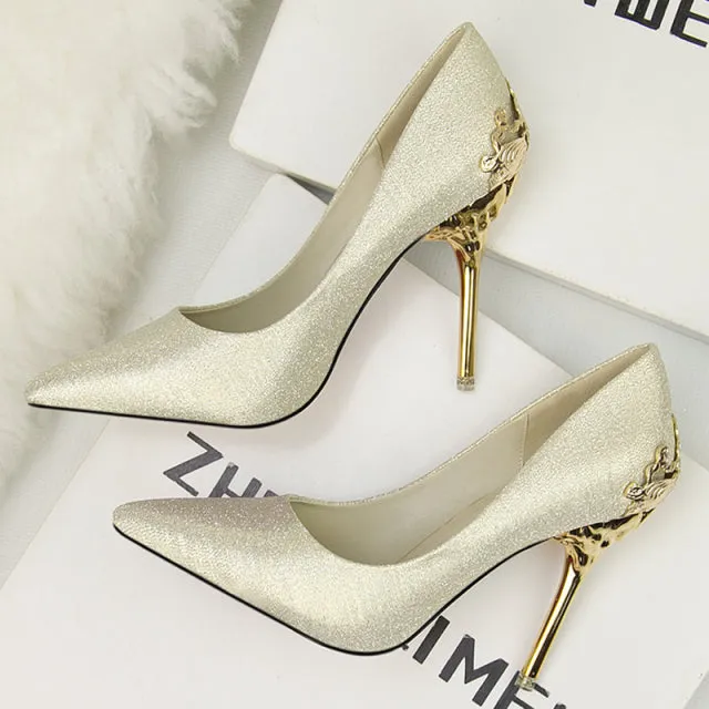 Classic Suede Office Pumps