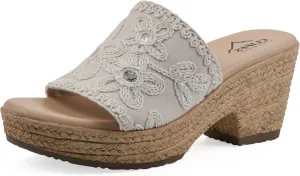 CLIFFS BY WHITE MOUNTAIN Women's Biancia Platform Slide Sandal