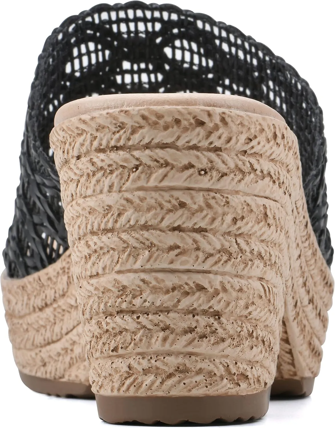 CLIFFS BY WHITE MOUNTAIN Women's Biankka Platform Woven Slide Sandal