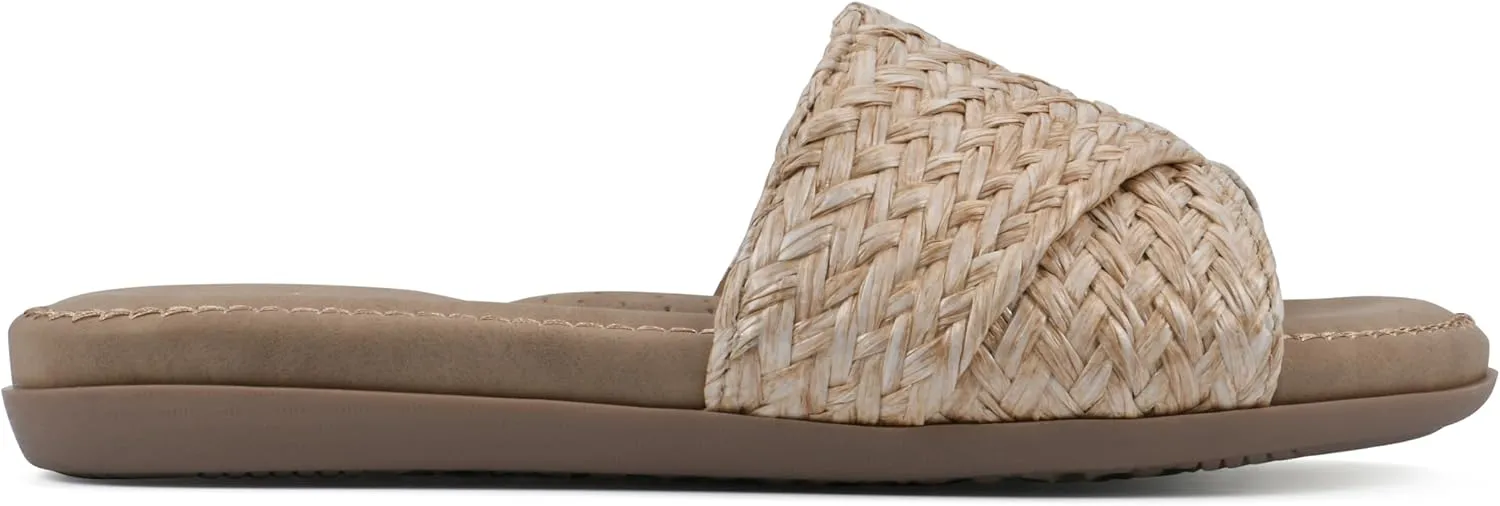 CLIFFS BY WHITE MOUNTAIN Women's Flawless Slide Sandal