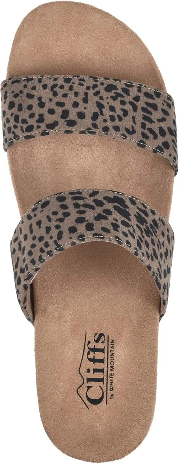 CLIFFS BY WHITE MOUNTAIN Women's Tahlie Slide Sandal