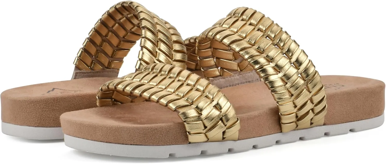 CLIFFS BY WHITE MOUNTAIN Women's Thankful Slide Sandal
