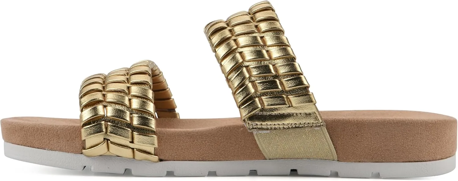 CLIFFS BY WHITE MOUNTAIN Women's Thankful Slide Sandal