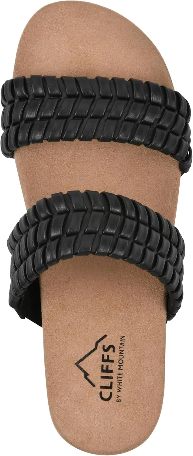 CLIFFS BY WHITE MOUNTAIN Women's Thankful Slide Sandal