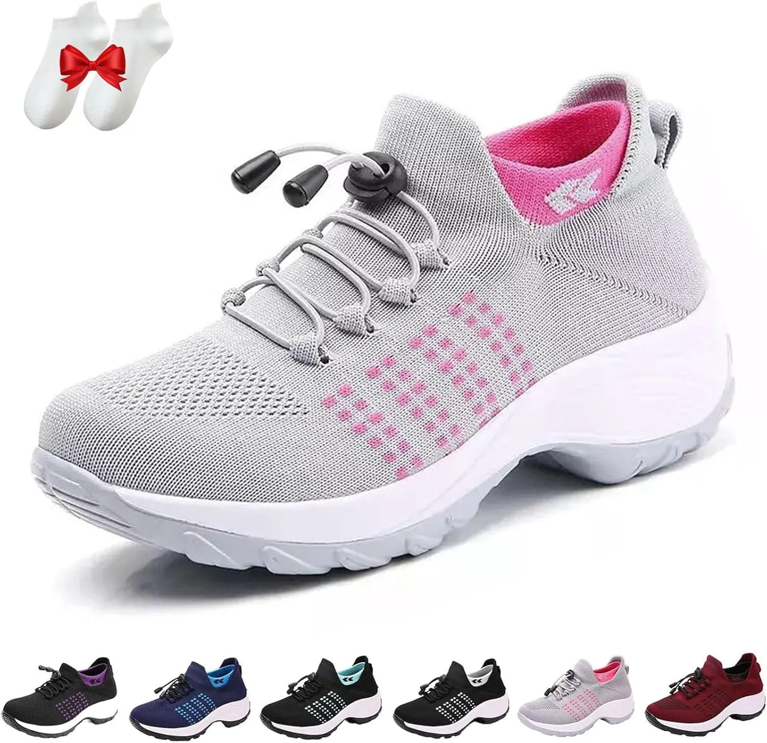Comfort Wear Orthowear Shoes for Women, 2025 Comfortwear Ortho Stretch Cushion Shoes for Women Plantar Fasciitis