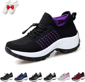 Comfort Wear Orthowear Shoes for Women, 2025 Comfortwear Ortho Stretch Cushion Shoes for Women Plantar Fasciitis
