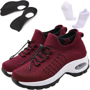 Comfort Wear Orthowear Shoes for Women Plantar Fasciitis Comfortwear Ortho Stretch Cushion Shoes for Women Arch Support