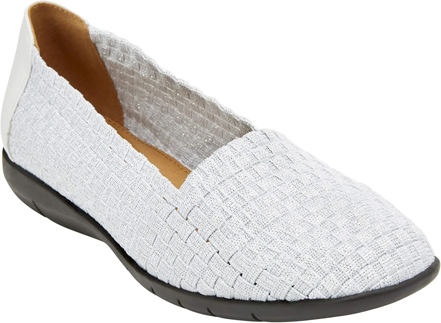 Comfortview Women's The Bethany Slip On Flat (Wide Widths Available)