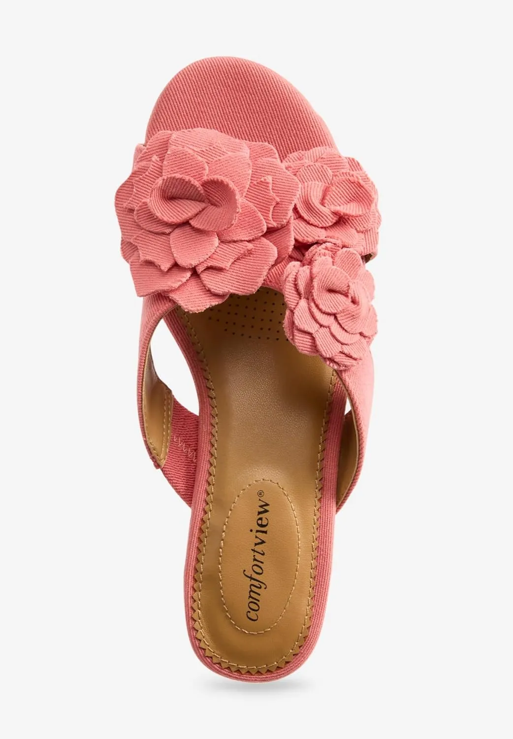 Comfortview Women's Wide Width The Carmen Mule