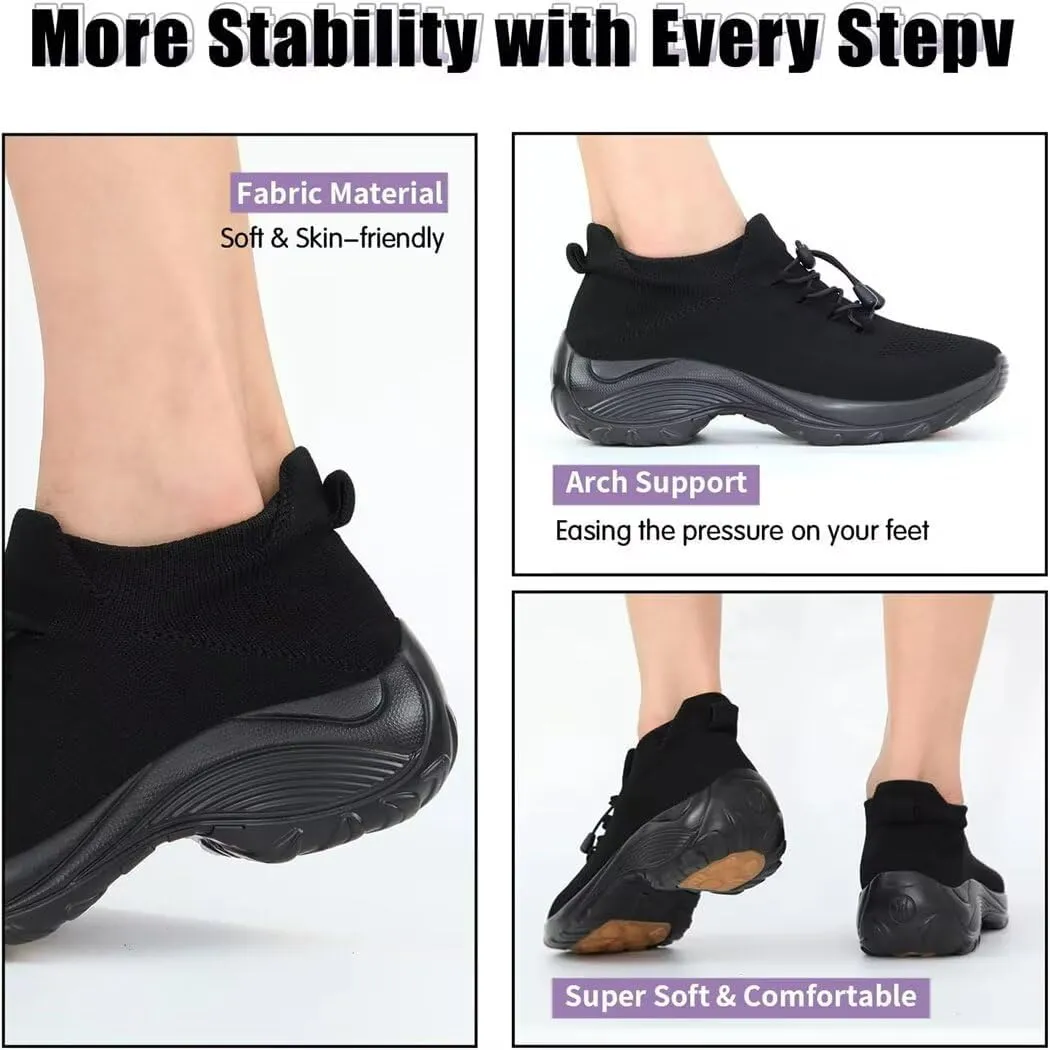 Comfortwear Non-Slip Healthcare Worker Ortho Stretch Cushion Shoes